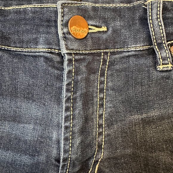 Dear John Ava Roll Up Short Medium Wash  - Size 29 - Picture 5 of 10